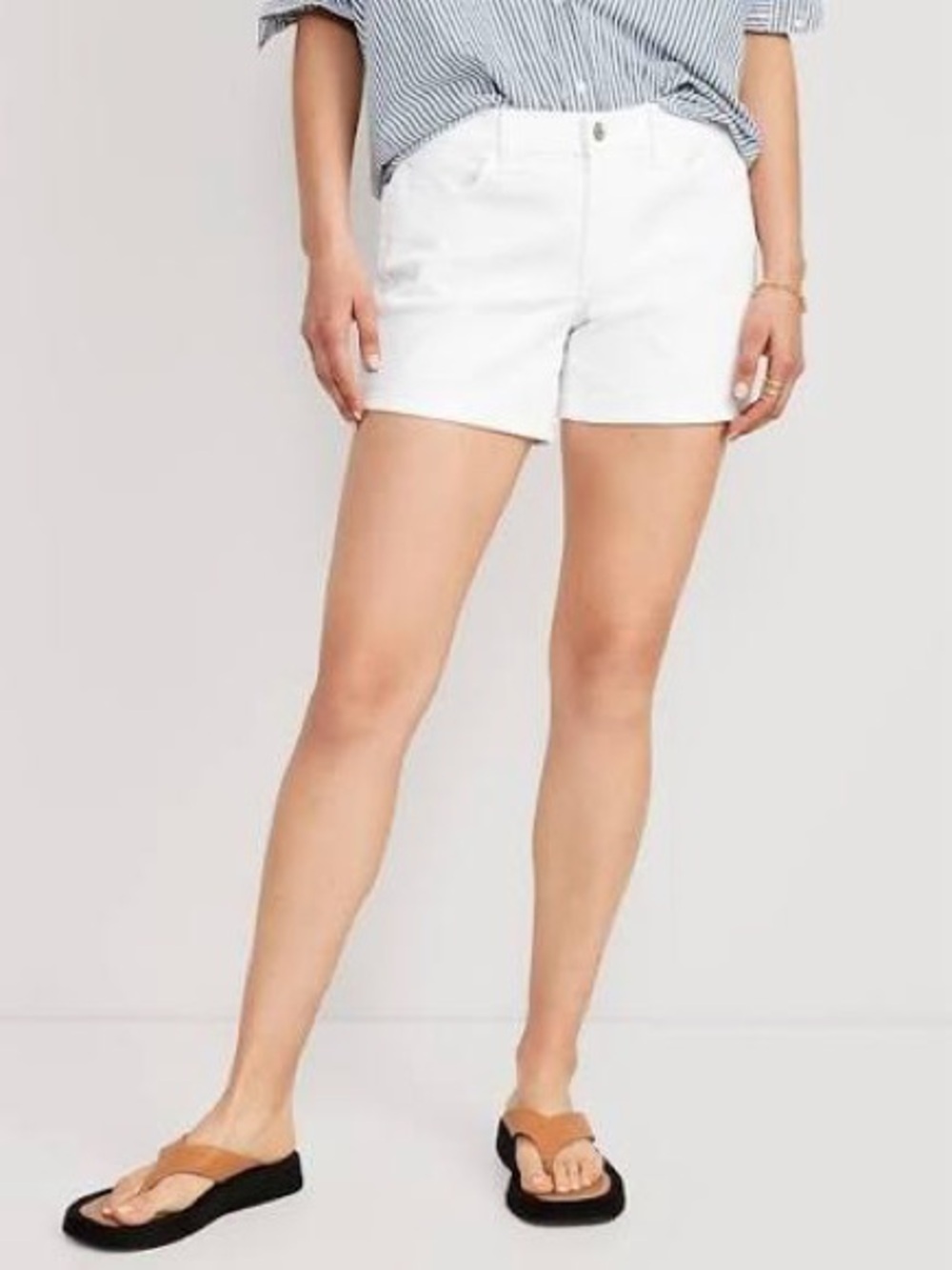 Old Navy White Denim Shorts